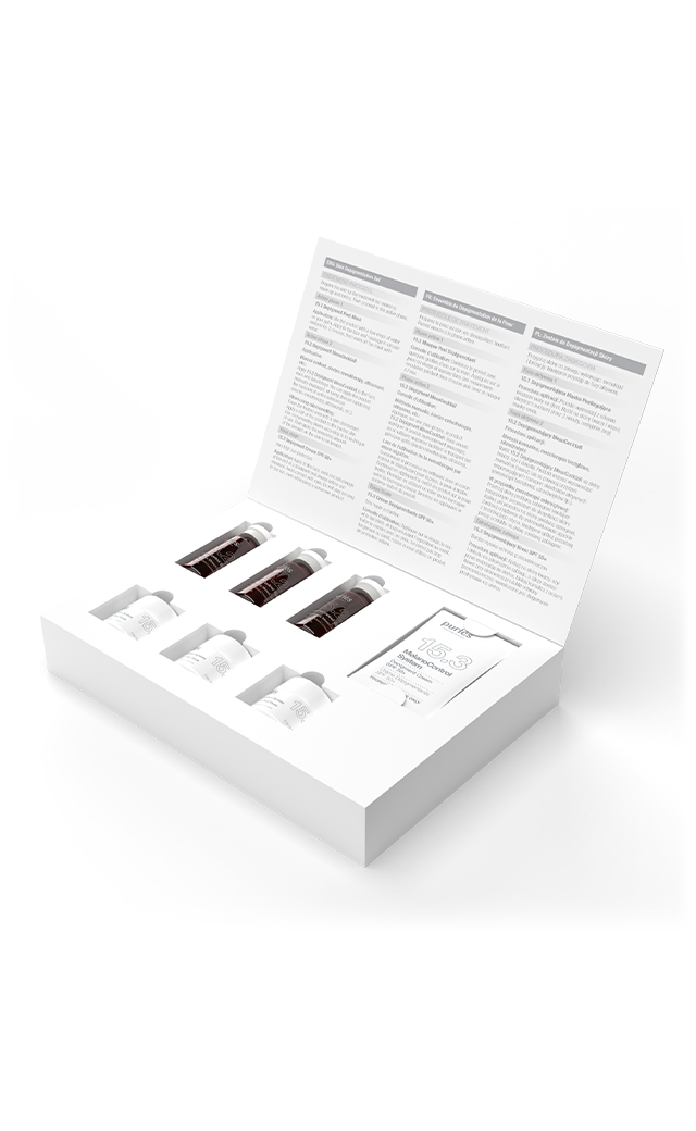 15 MelanoControl System – Skin Depigmentation Set
