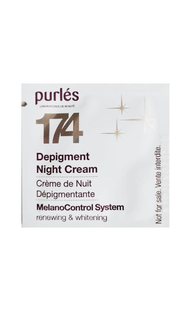 SAMPLE 174 Depigment Night Cream