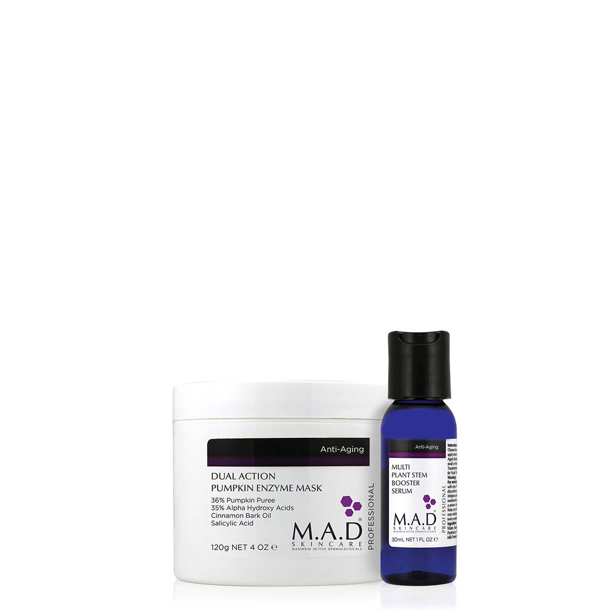 Dual Action Pumpkin Enzyme Mask w Booster Serum 120g