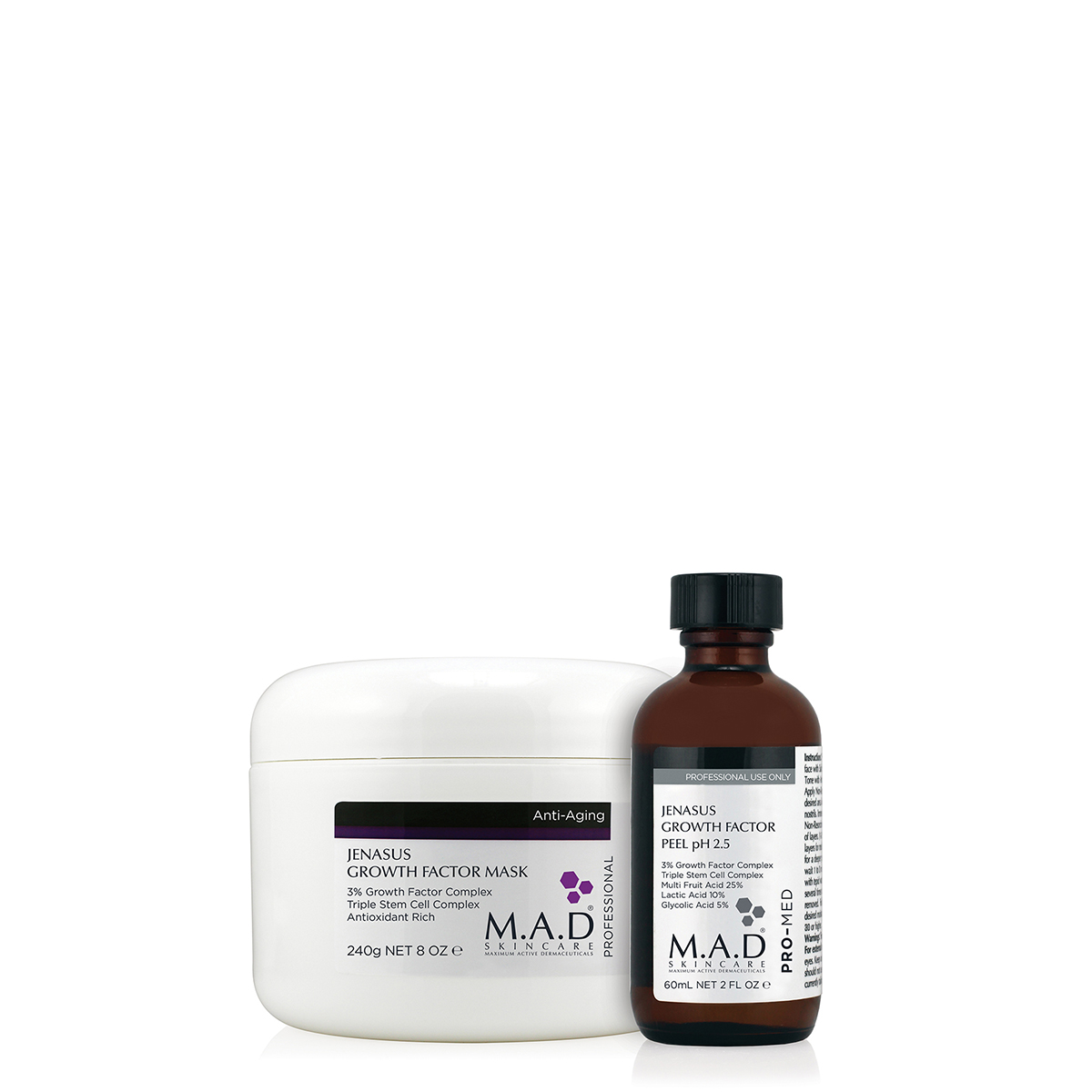 Jenasus Growth Factor Mask w Jenasus Peel