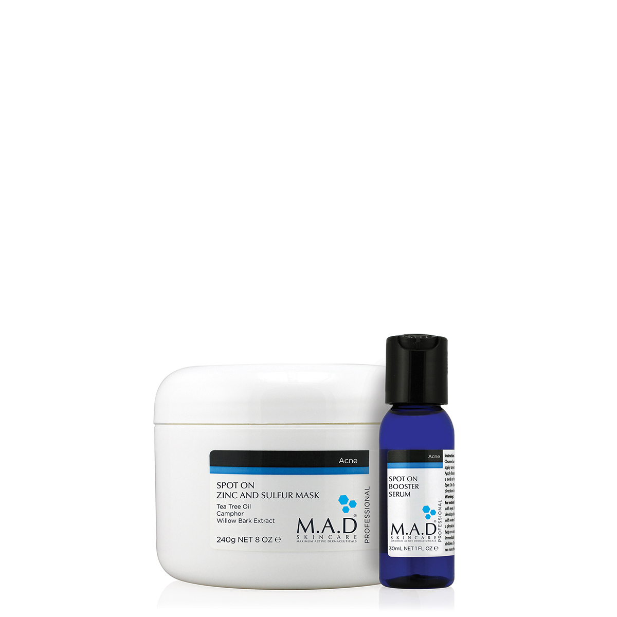 Spot On Zinc and Sulfur Mask w Booster Serum