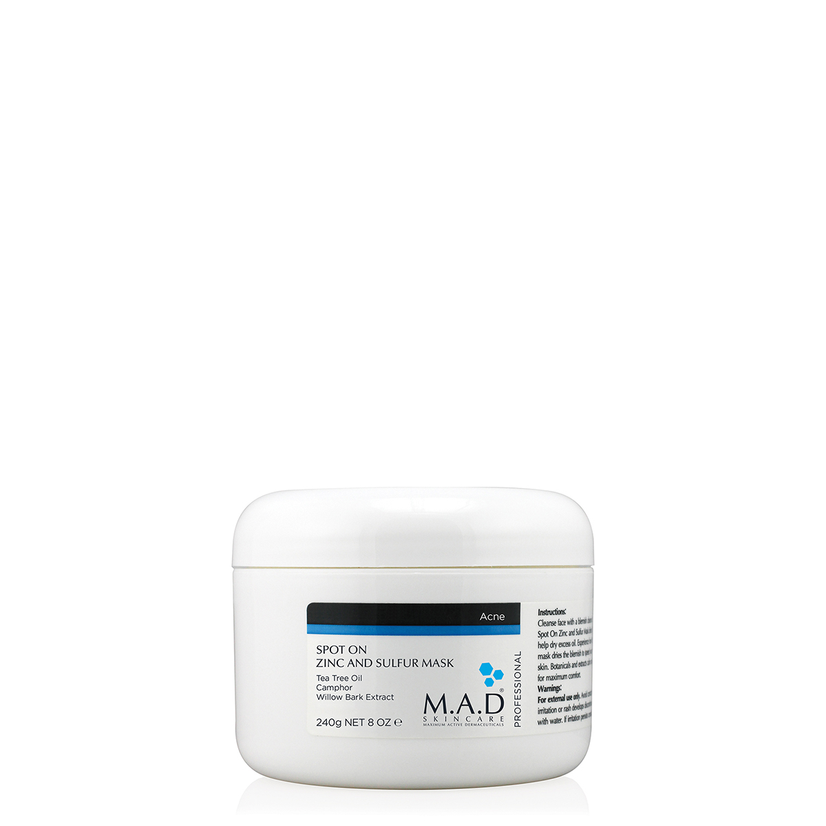 Spot on Zinc and Sulfur Mask