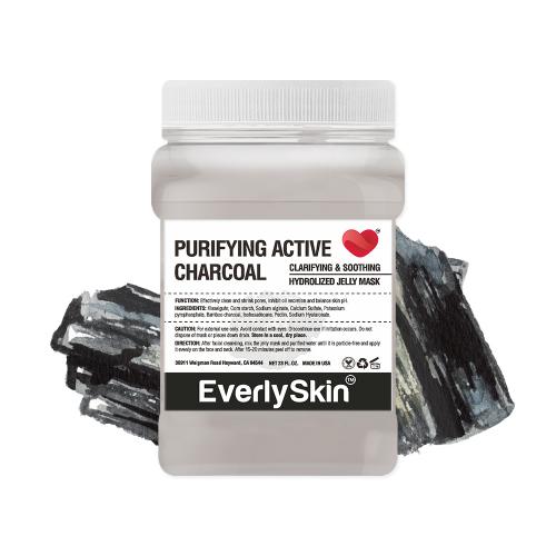 Purifying active charcoal